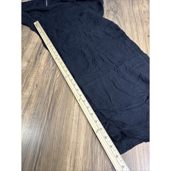 New Look Womens Pants Size 3X Black Loose Fit Wide Leg - Picture 8 of 13